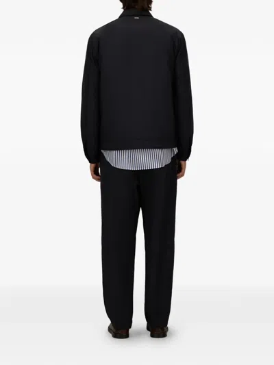 Herno Buttoned Pocket Jacket In Black