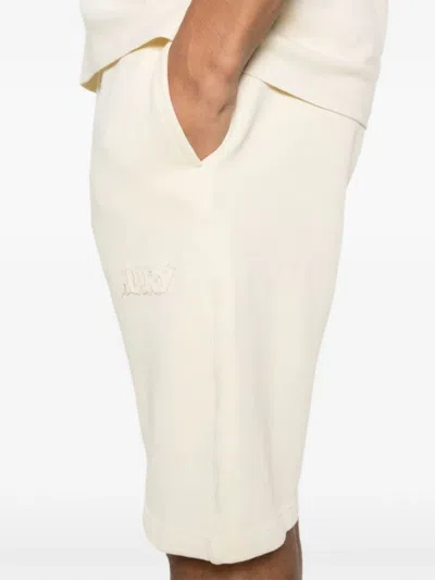 Autry Drawstring Track Shorts In Neutral