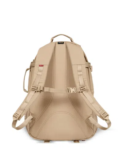 Supreme Logo-detail Backpack In Neutral