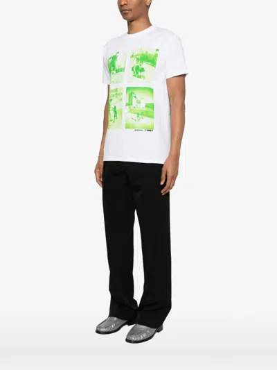 Obey Graphic T-shirt In White