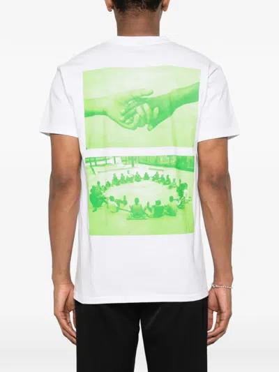 Obey Graphic T-shirt In White