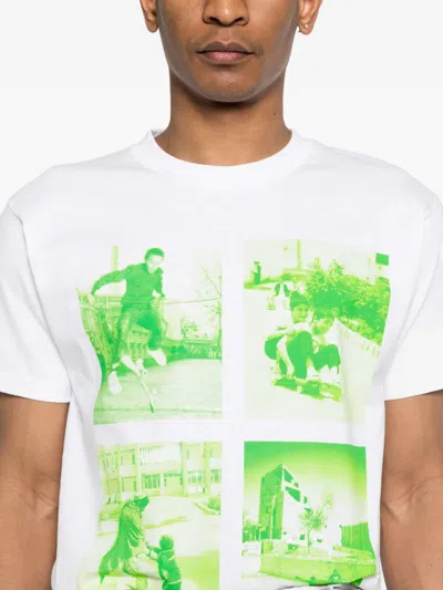 Obey Graphic T-shirt In White