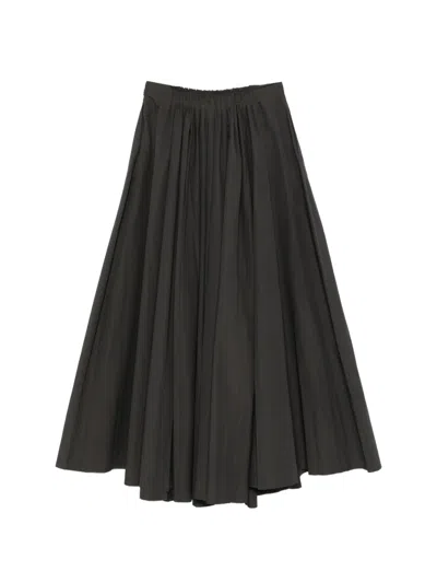 Sa Su Phi Frida Gathered Skirt In Gray