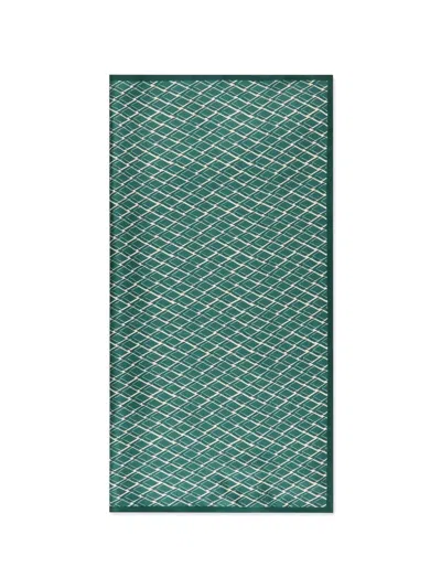 Slowear Patterned Scarf In Green