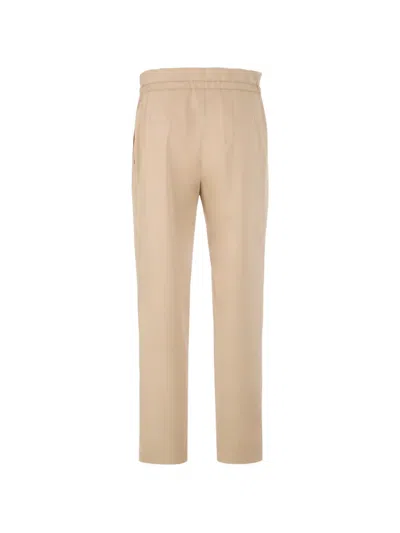 Marccain Faqus Drawstring Trousers In Neutral