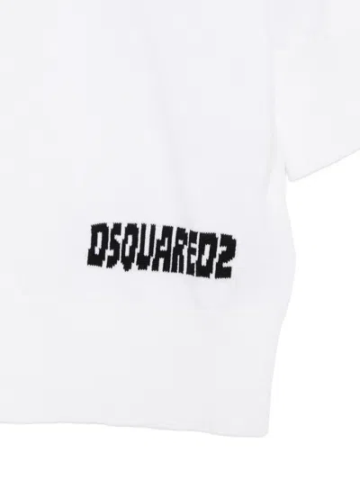 Dsquared2 Logo T-shirt In White