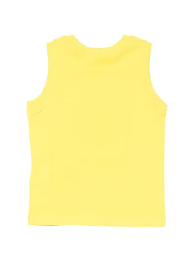 Dsquared2 Leaf-print T-shirt In Yellow