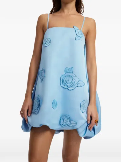 Leo Lin Patsy Minikleid Mit Blumen In Blue