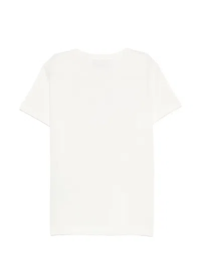 Pucci Junior Logo T-shirt In White