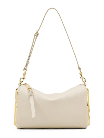 Marc Jacobs Leather Shoulder Bag Adjustable Detachable Strap In White
