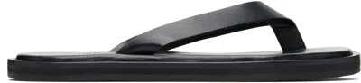 Studio Nicholson Curren Thong-strap Sandals In Black