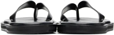 Studio Nicholson Curren Thong-strap Sandals In Black