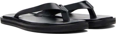 Studio Nicholson Curren Thong-strap Sandals In Black