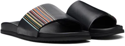 Paul Smith Stripe Band Slides In Multi