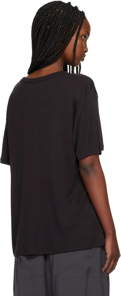 Studio Nicholson Brown Rond T-shirt In Brown