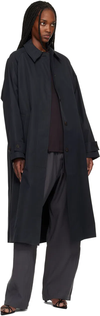 Studio Nicholson Hera Button Trousers In Black