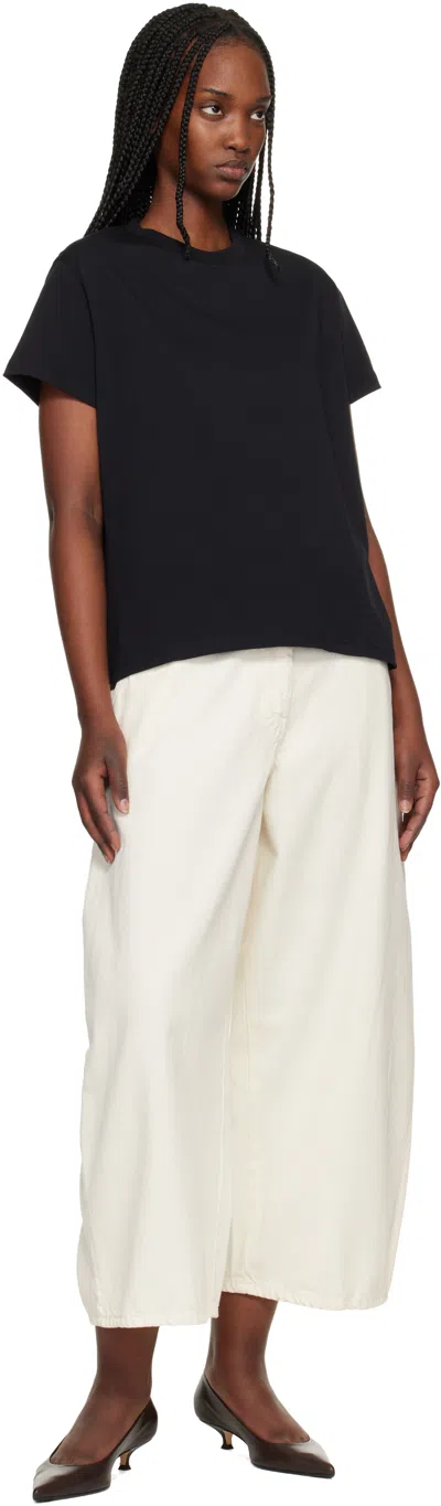 Studio Nicholson Off-white Chalco Jeans In Neutral