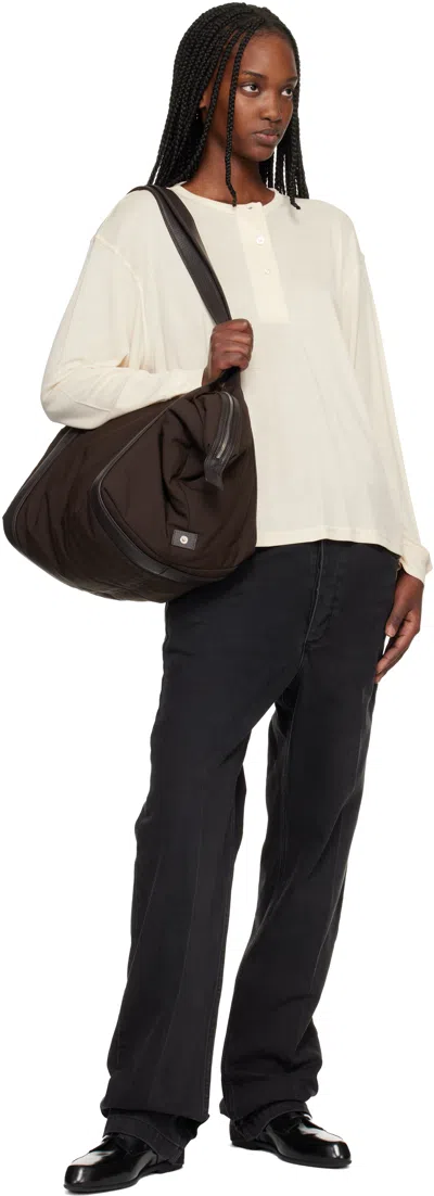 Studio Nicholson Barra Straight-leg Jeans In Black