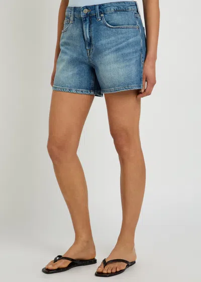 Good American Everyday Denim Shorts In Blue