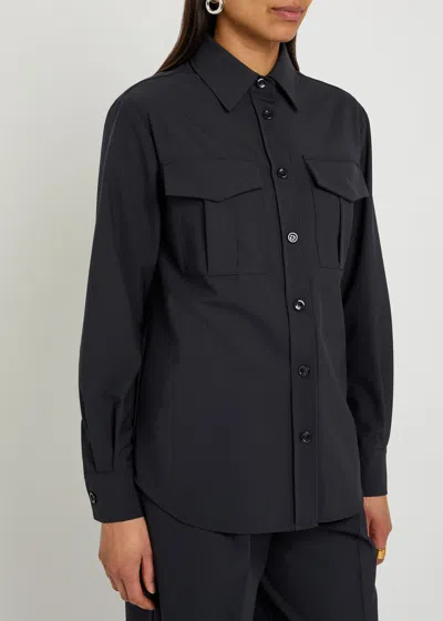 Herno Jersey Overshirt In Blue