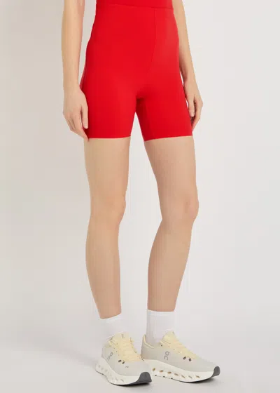 Spence Base Form Shorts In Red