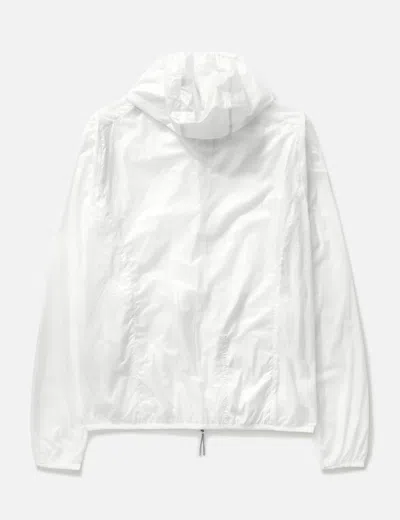 Roa Hue Packable Wind Jacket In White