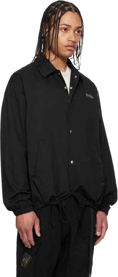 Undercover Drawstring-hem Jacket In Black