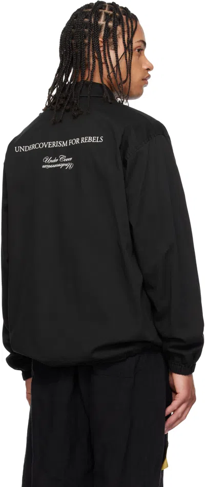Undercover Drawstring-hem Jacket In Black