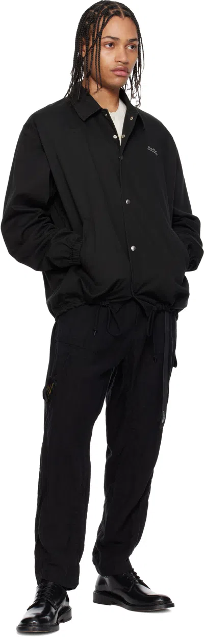 Undercover Drawstring-hem Jacket In Black