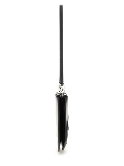 Diesel Twin-double-pouch Embossed-leather Shoulder Bag In Black