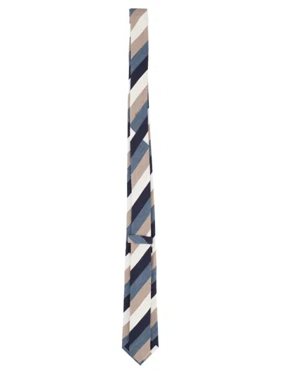 Tagliatore Cravatta Seta Regimental In Multi