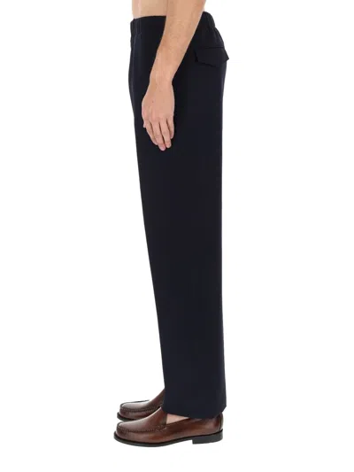 Lardini Wool Pants In Blue