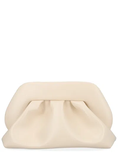 Themoirè Medium Bios Handbag In White
