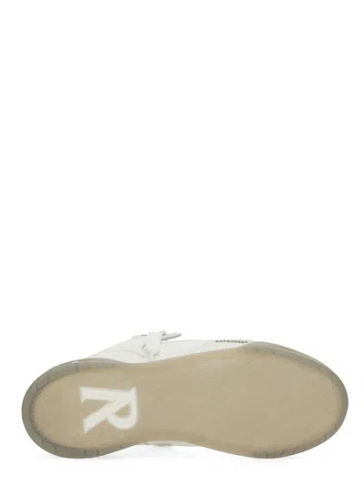 Represent White Solid Studio Sneakers In White