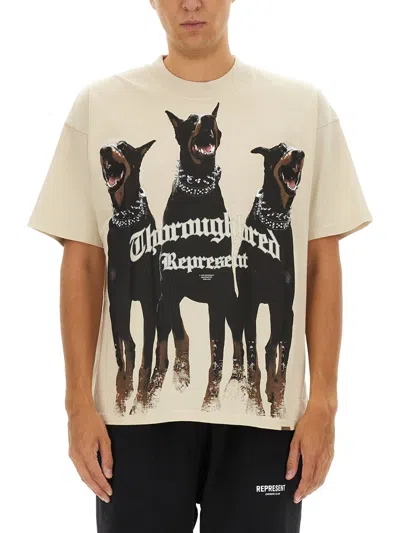 Represent T-shirt In White