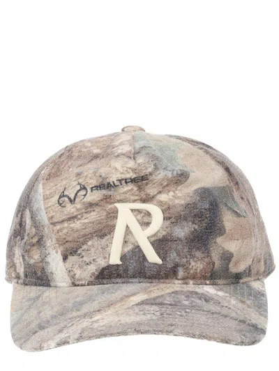 Represent Baseball Hat With Logo In Neutral