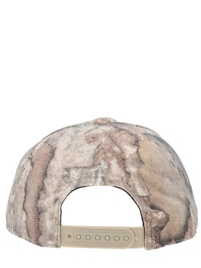 Represent Baseball Hat With Logo In Neutral