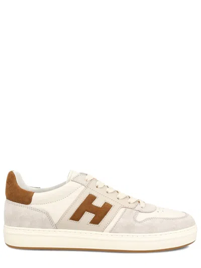 Hogan H-tv Sneakers In Gray