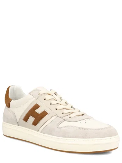 Hogan H-tv Sneakers In Gray