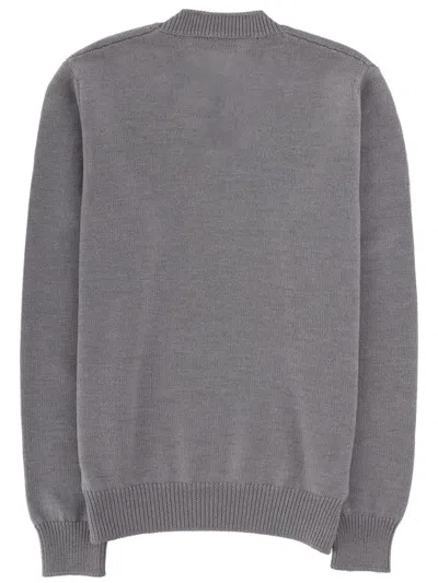 Fendi Regular-fit Wool Jumper In Gray