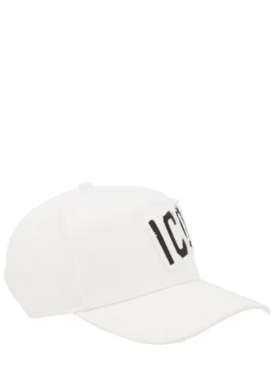 Dsquared2 Dsquared Cotton Baseball Cap With Soft Lining In Multi