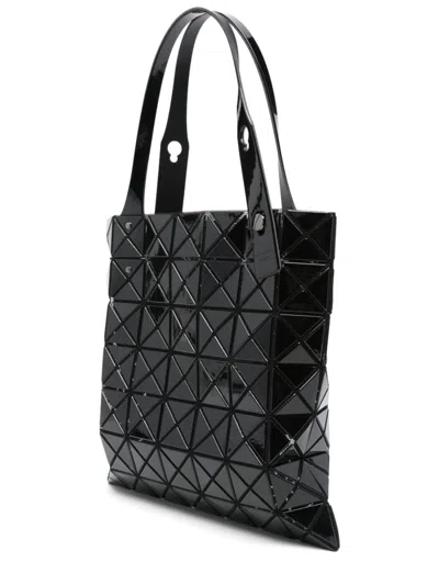 Bao Bao Issey Miyake Lucent Geometric-pattern Shoulder Bag In Black