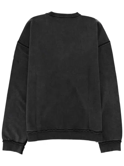 Diesel S-boxt-raw-v1 Sweatshirt In Gray