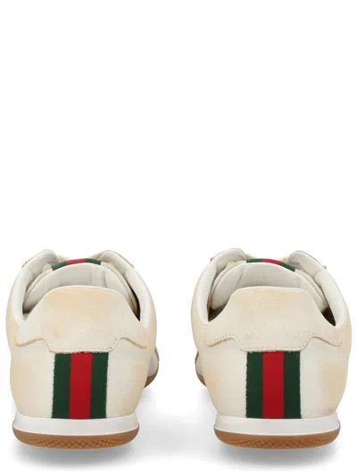 Gucci Elan Washed Leather Low-top Sneakers In Multi