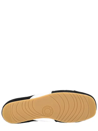 Dries Van Noten Sneakers Contrast Stitching Low Top Rubber Sole In Black