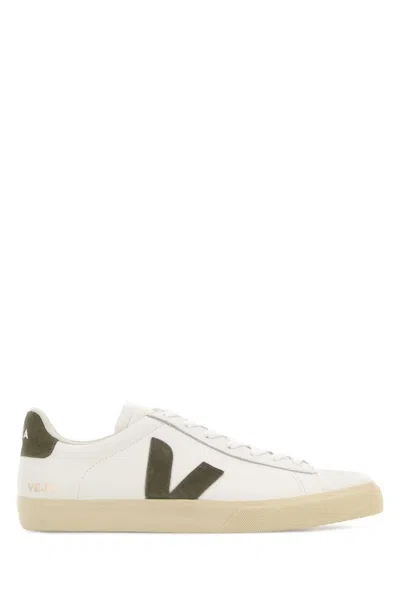 Veja Campo Leather Sneaker In White