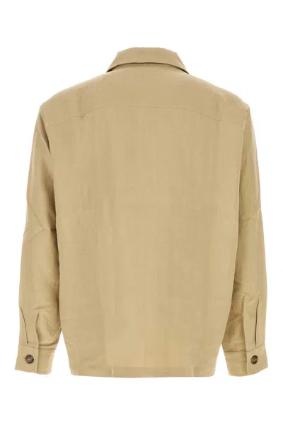 Le Kasha Jacket With Side Pockets In Neutral