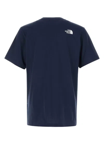 The North Face M Evolution Half Dome Regular Short Sleeve Tee In Blue