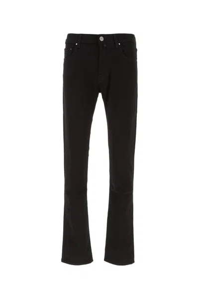 Jacob Cohen Bard Limited Edition Selvedge Denim Jeans In Black