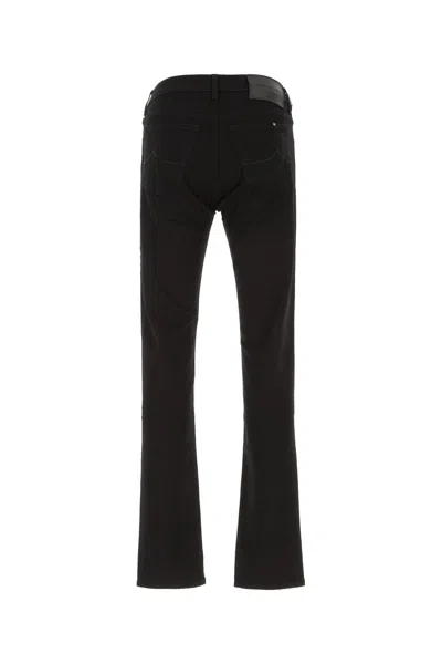 Jacob Cohen Bard Limited Edition Selvedge Denim Jeans In Black